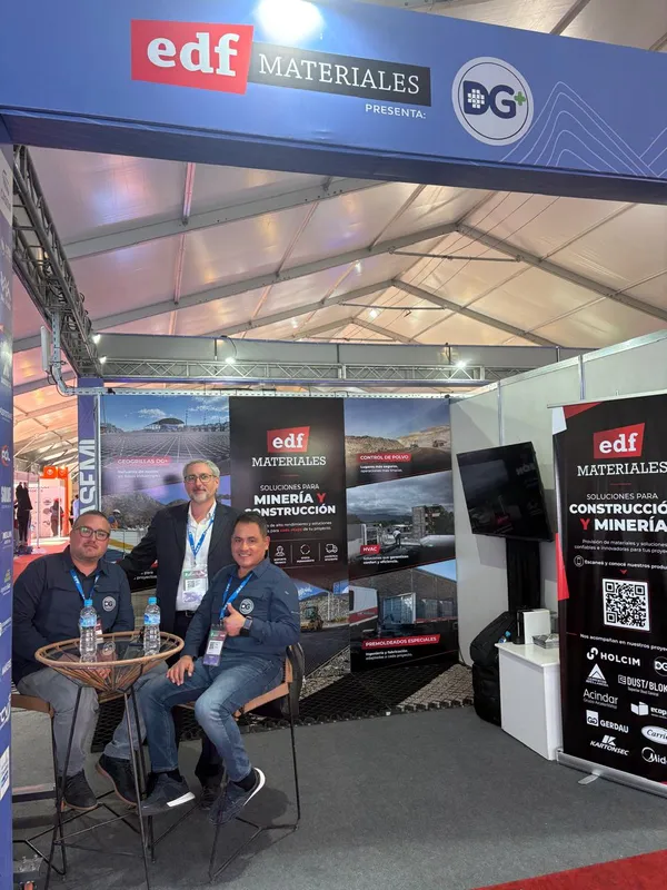 ¡EDF Materiales dice presente en la Expo Minera San Juan 2026! ⛏️