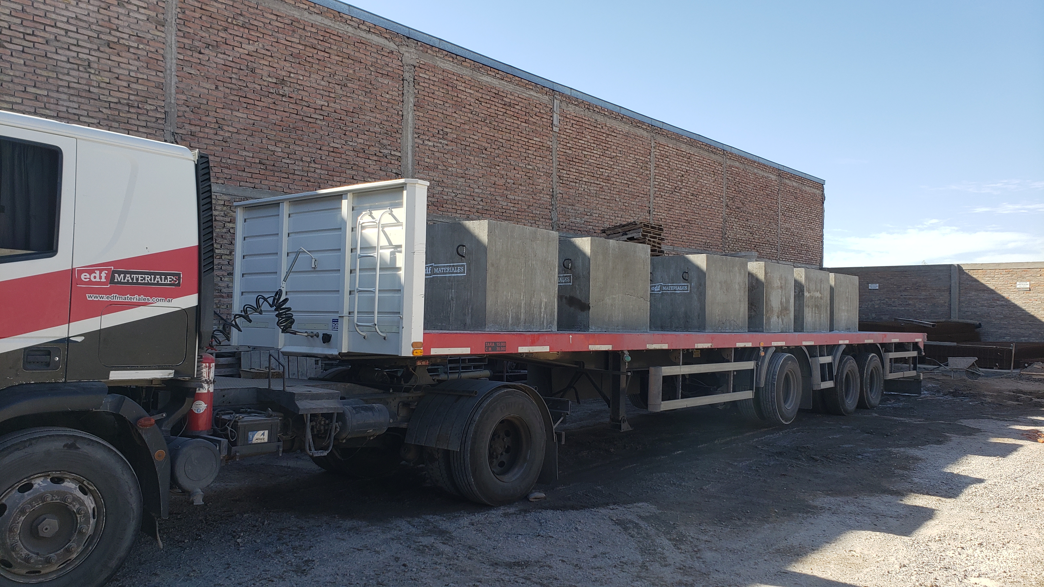 Flota de camiones EDF